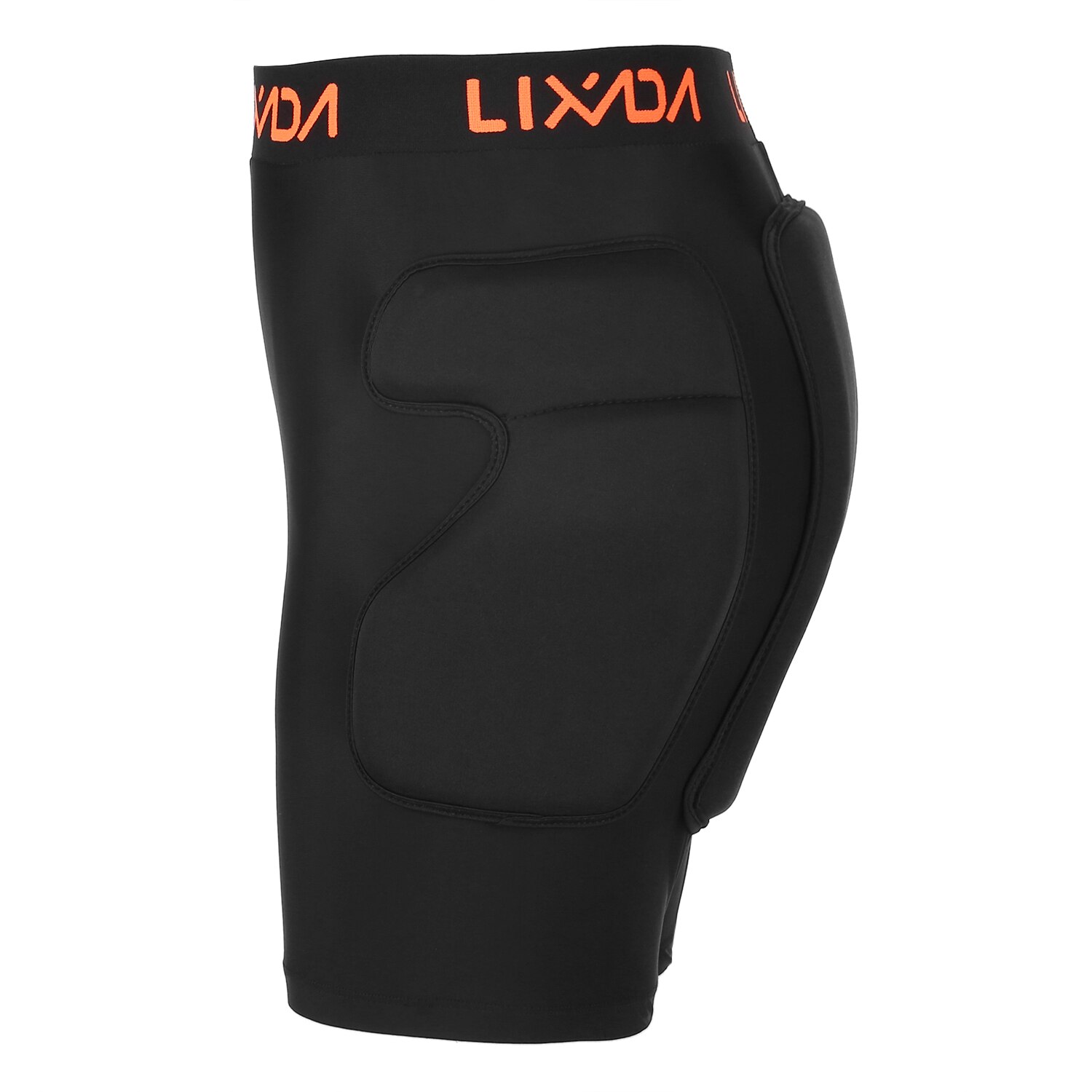 Lixada Protective Padded Shorts Hip Butt Tailbone Protection Pad Shorts for Skating Skiing Snowboarding
