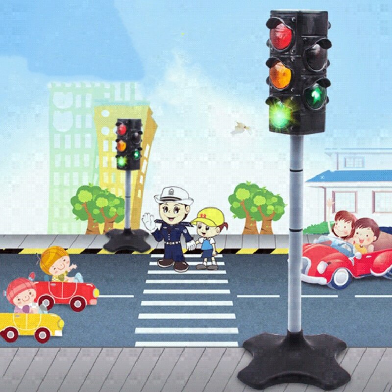 Børnehave simulering trafiklys kognitiv sikkerhed krydser vejtrafik signallys børn tidlig uddannelse uddannelse