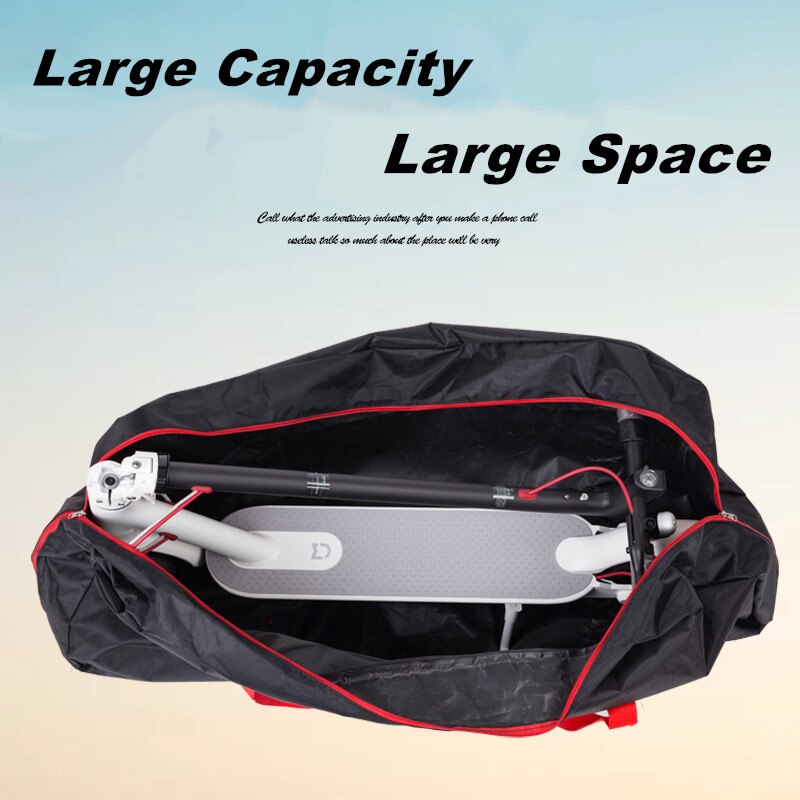 Bolsa de transporte para xiaomi Mijia M365 Scooter Eléctrico mochila bolsa de almacenamiento de bolsa y paquete plegable patada patinete xiaomi bolsa