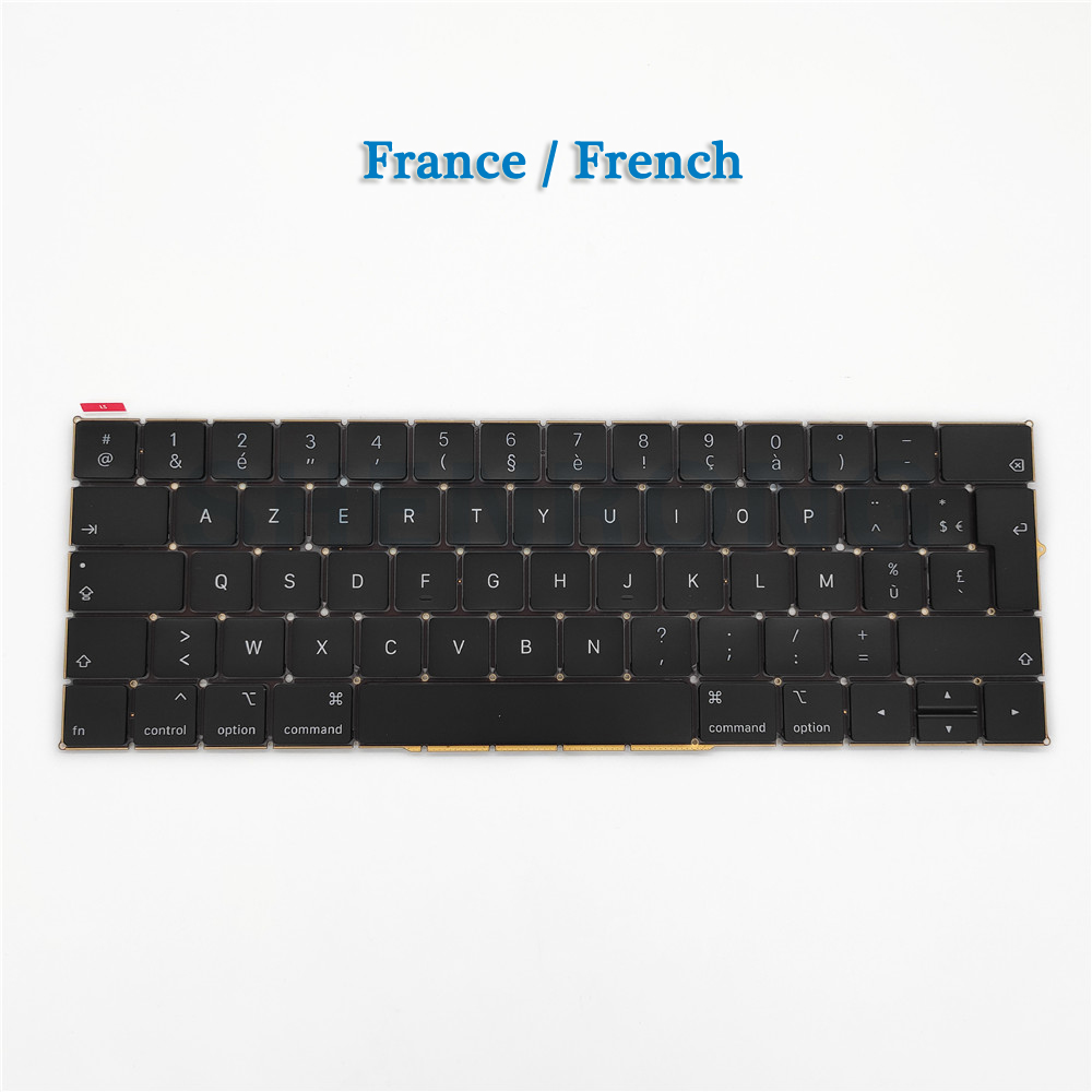 Laptop Keyboard For Macbook Pro 15" A1990 13" A1989 Keyboard US UK Slovak French EMC 3214 Year