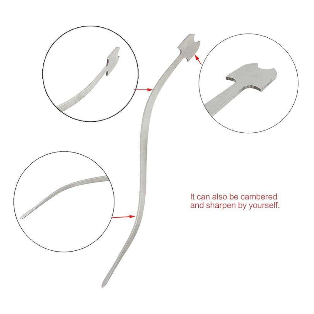 Cello / Double Bass Sound Post Setter Upright Stainless Steel Column Hook Tool Strings Instrument Cello Part Accessories