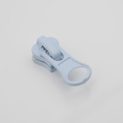 Meetee 10pcs 5# Resin Zipper Head Thick Candy Color Zipper Pull Slider DIY Repair Pillow Quilt Bedding Bags Sewing Clothes ZT005: LightBlue