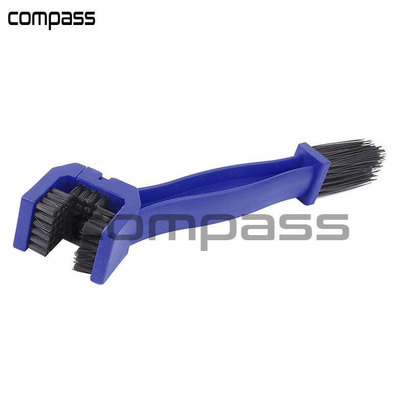 MOTORBIKE SCOOTER MOTORCYCLE BIKE CHAIN 2-SIDED CLEANING BRUSH TOOL CLEANER
