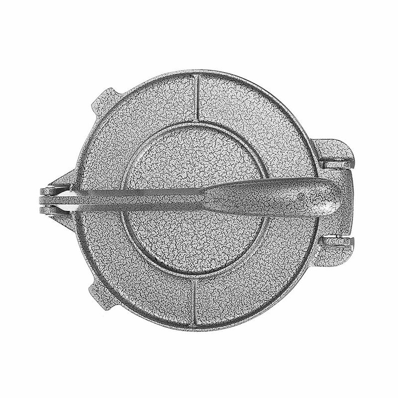 20cm tortilla maker presse aluminium foldbar hjemmekøkken mel majs bage presse værktøj pandekage tærte værktøj bage tilbehør