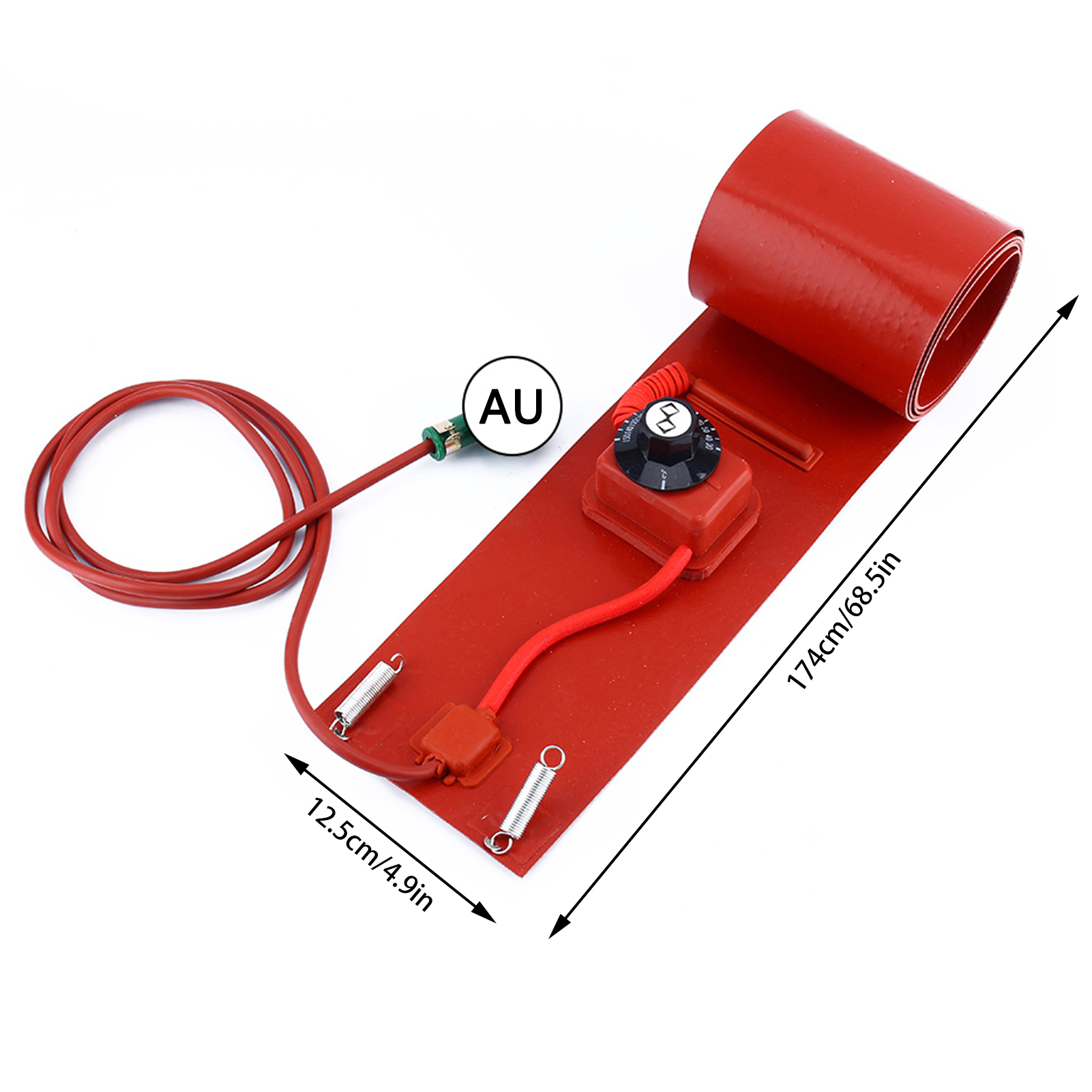 200L/55Gallon 220V 1000W Silicium Metalen Olievat Heater AU Plug