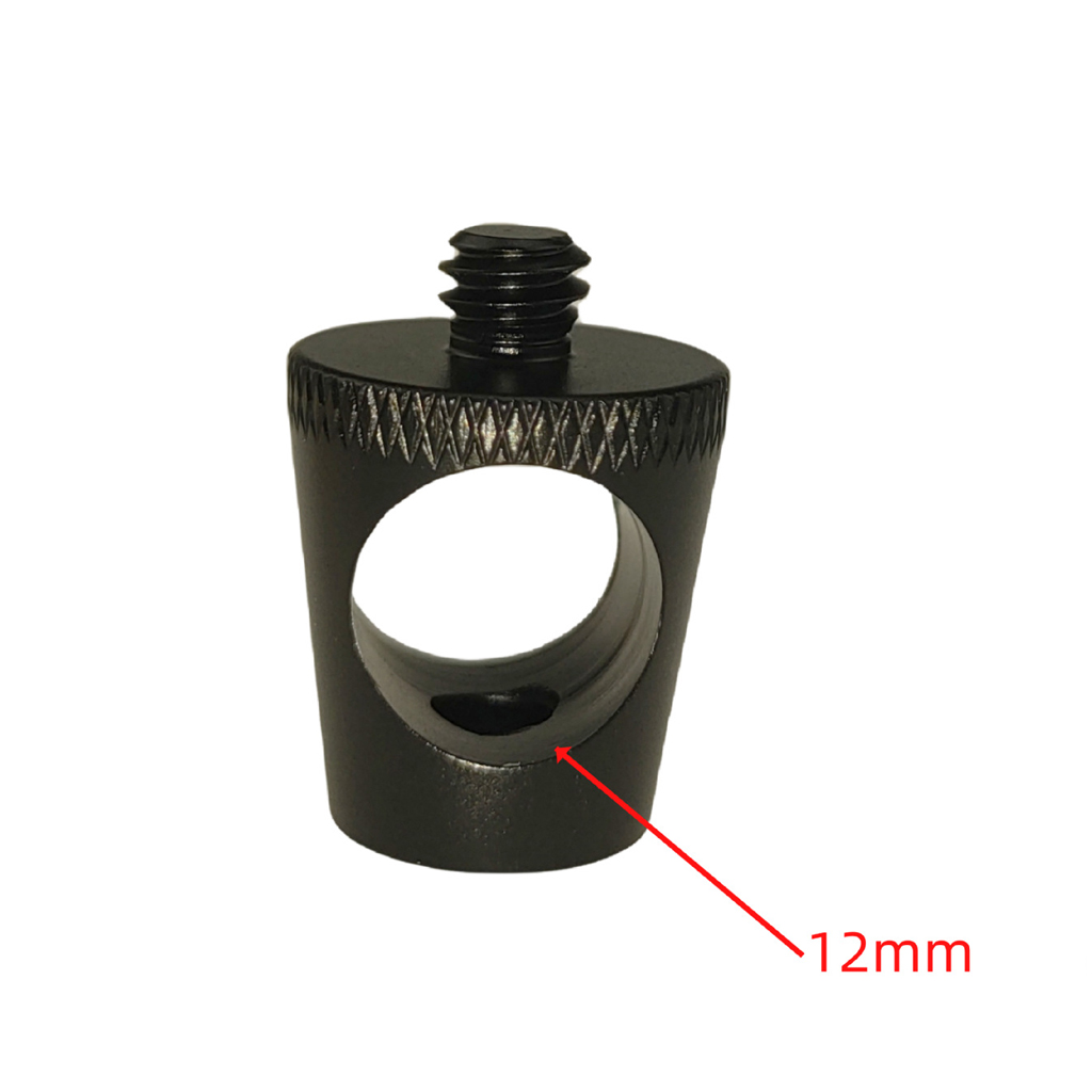 Soporte para lámpara de Camping, poste de luz desmontable, aleación de aluminio, soporte para luz exterior, colgador de lámpara, soporte adaptador para trípode de montaje 1/4-20: Caqui