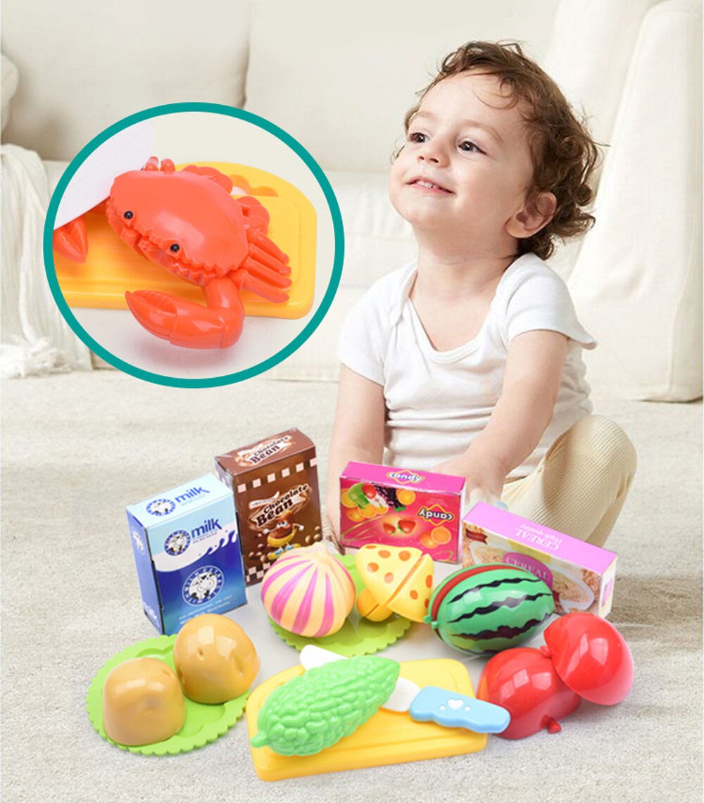 Speelhuis Speelgoed Winkelwagentjes Fruit Groente Pretend Play Kinderen Kid Educatief Speelgoed 7.15