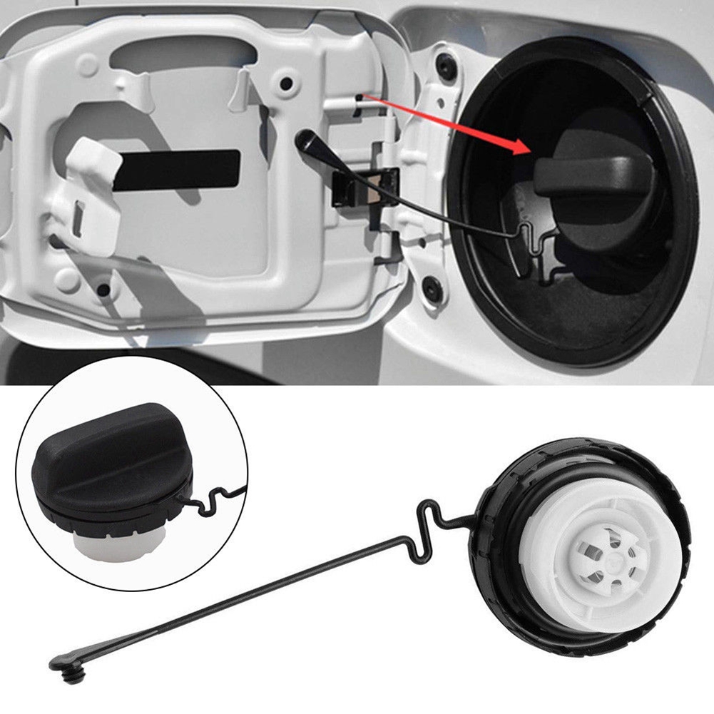 1 st bränsletank tankpåfyllning lock bränsletank gaslock lock tether gängad stil för toyota hilux kun 25l