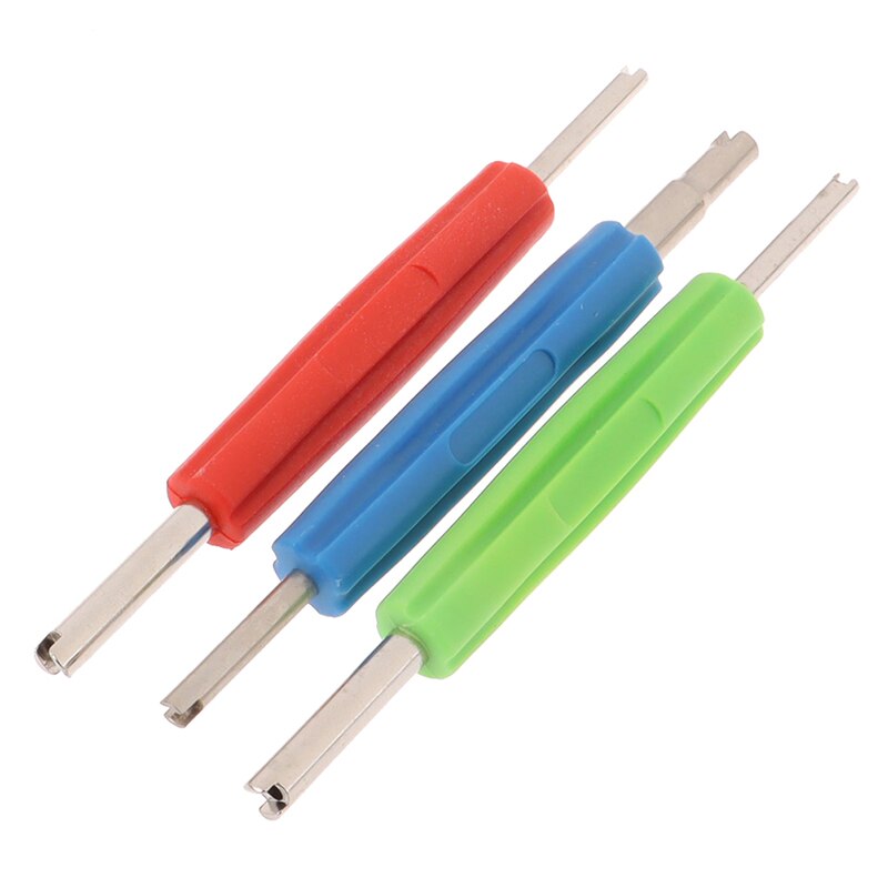 1 st. handsleutel 2- weg band ventiel kern verwijderaar sleutel gereedschap airco en auto motor fietsen