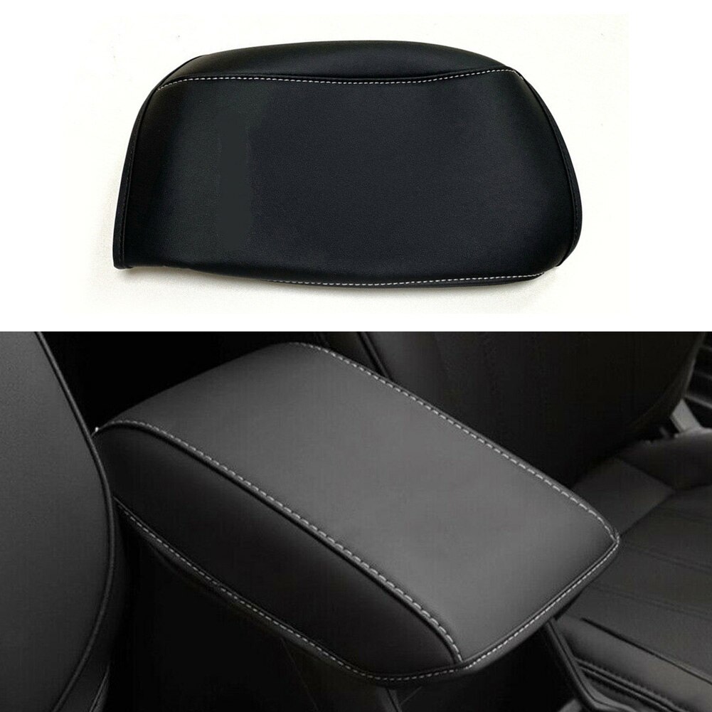 KIMISS Auto Armsteun Cover, Kunstleer Center Console Armsteun Deksel Cover Pad voor R52 R50 2-deur Coupe R53 2-deur Coupe