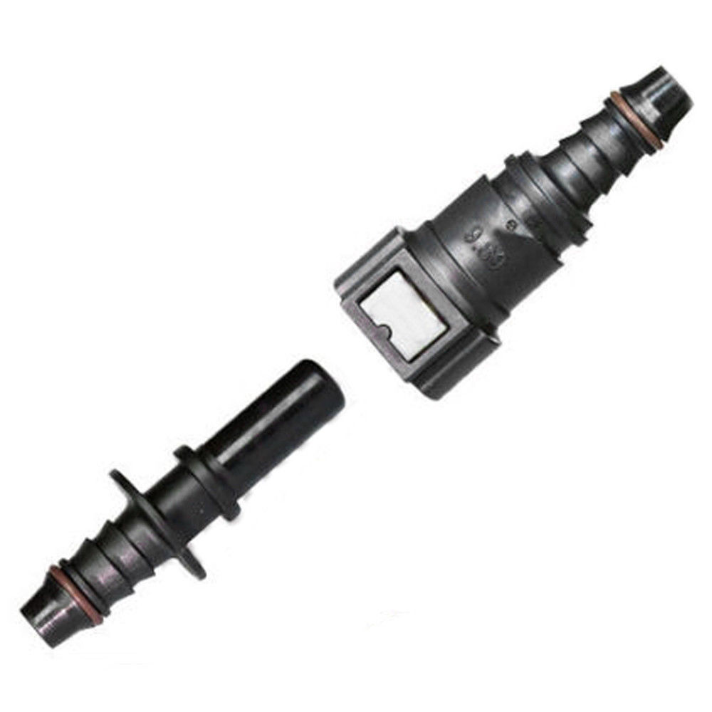 Bränsleslang snabbkoppling adapterkontakt för auto bensin bensin tank 5/16 "  to 3/8 "
