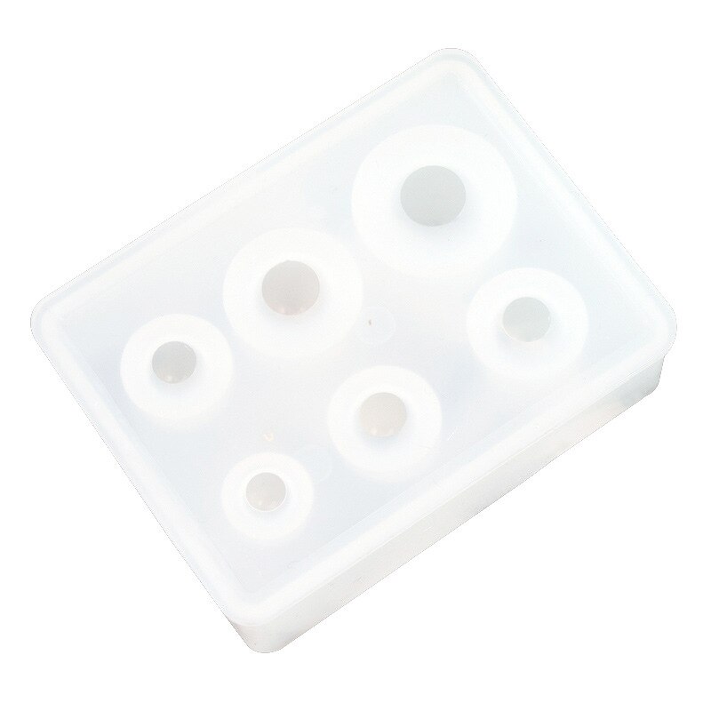 Esfera molde de silicona molde estrellado Multi-Spec esfera 25 20 15mm bola redonda encantos decoración molde de silicona moldes hechos a mano: B