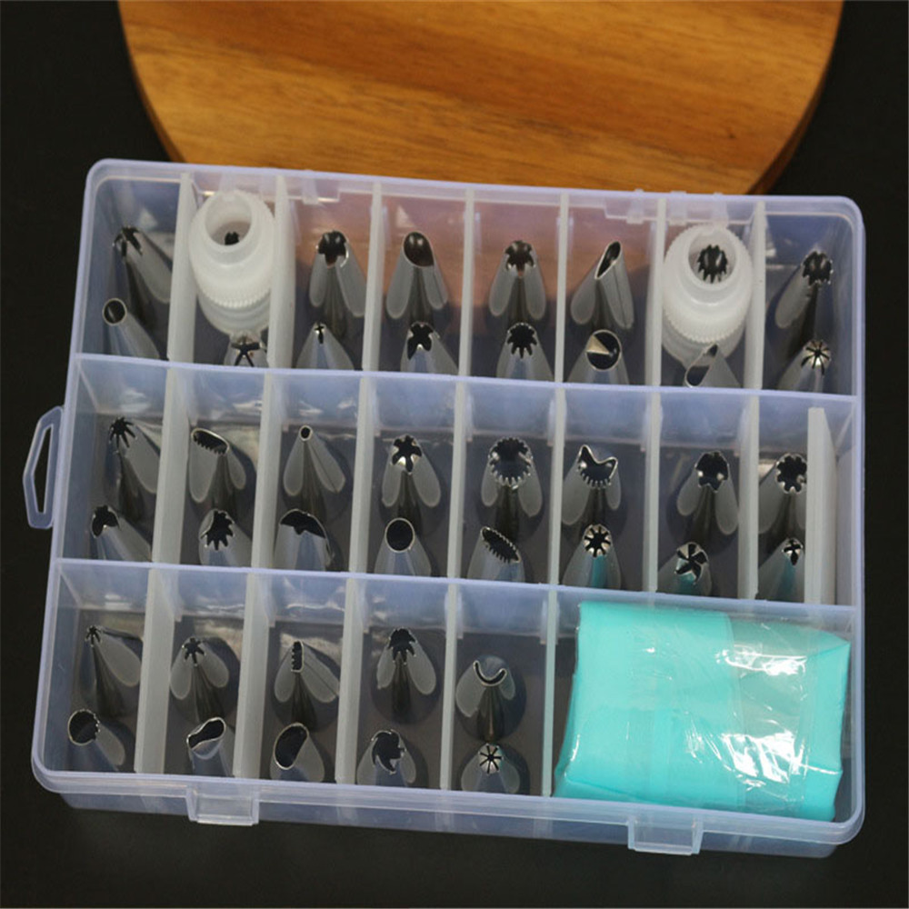 67 PCS Round Piping Tip Decorating Mouth Nozzle Pastry Tips Fondant Cake Decorating Sugarcraft Tool Pastry Tools Bakeware: C2019