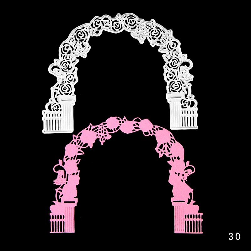 DIY Romantic Wedding Decoration cutting dies stencils embossing card for scrapbooking card album decorative metal crafts.