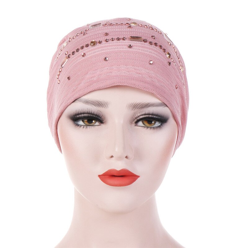 Verano encaje fino turbante de algodón sólido gorros hijab interiores transpirable suave de las mujeres musulmanas turbantes de cabeza hijab underscarf bonnet