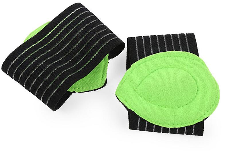 Mounchain Unisex 1 paar Knöchel Schutz Atmungs Fuß Arc Verdickt Fuß Matte Sport Schuh Einlegesohle Pad Bandage Fuß Strap: Default Title