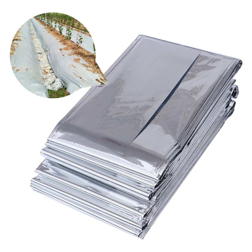 1pc Reflective Mylar Film Warm Keeping Foil Slices for Garden Green House