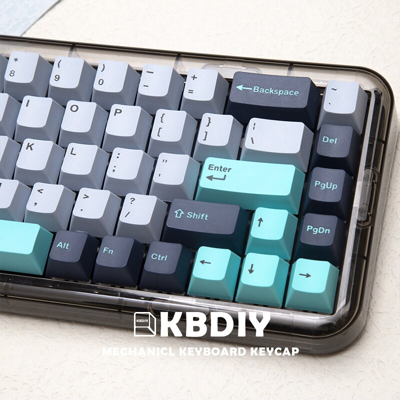 KBDiy Double Shot PBT Keycaps OEM Profile 135 Keys Hammerhead Custom GMK Keycap for DIY Mechanical Keyboard DYE-SUB 61 Key Caps