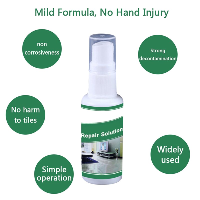 Bathtub Tile Refinish Paint Repair Spray Sink Ceramic Porcelain Polish for Home TN88