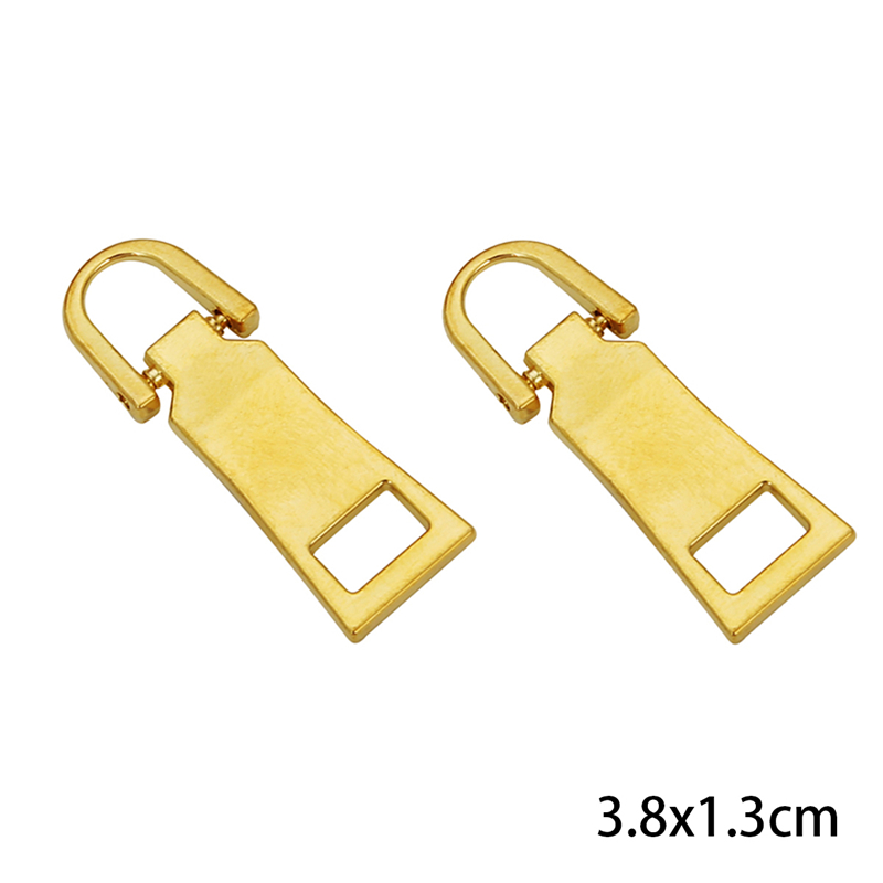 2Pc Detachable Metal Zipper Pullers for Zipper Sliders Head Zippers Repair for Backpack Coat Tab DIY Sewing Accessories: 04