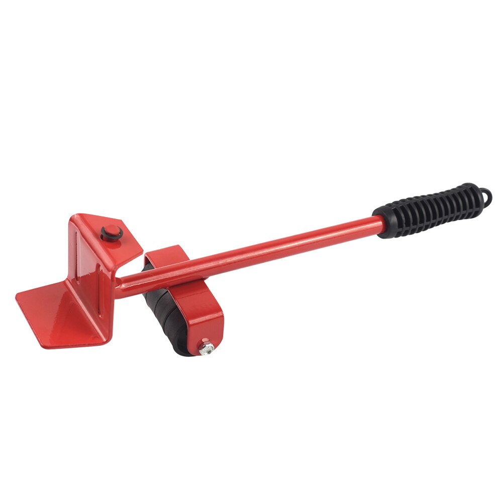 4 Stuks Set Meubels Lifter Heavy Tool Duty Meubilair Mover Vervoer Bewegende Systeem 4 Bewegen Roller 1 Wiel Bar Lifting hand Tool