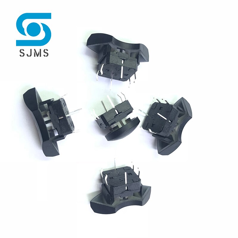 5 pièces/1 ensemble A14 capuchon interrupteur combiné de direction 5 voies avec flèche bouton OK 12*12*7.3mm DIP avec interrupteur à bouton Micro Tactile léger