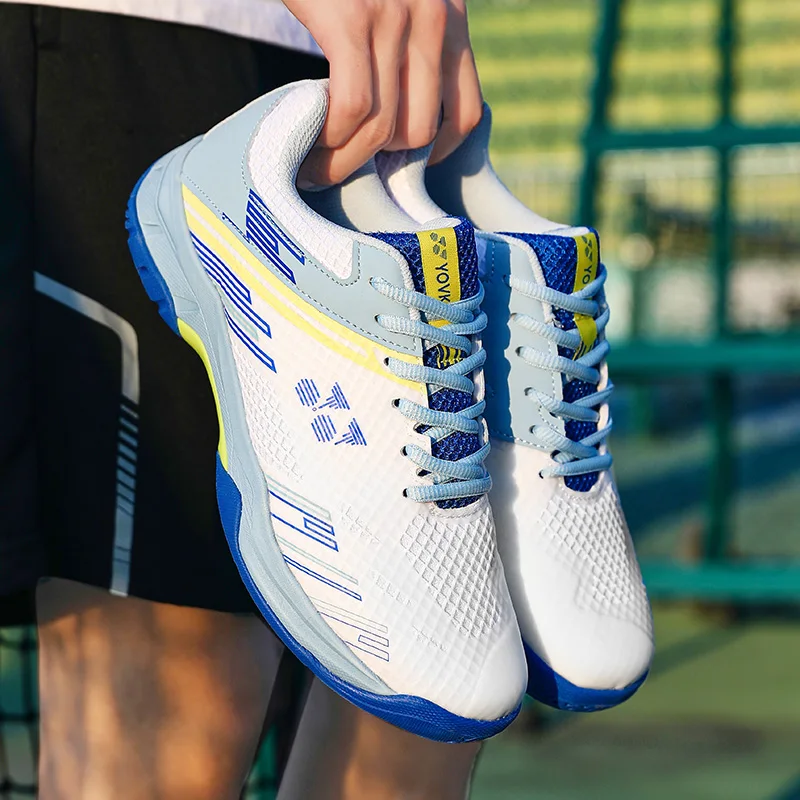 Badmintonschoenen, sneakers voor heren, ademende antislip tennissportschoenen voor mannen en vrouwen, trainingssneakers