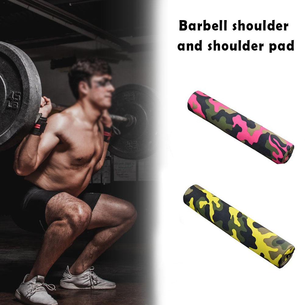 Fitness Haltères De Levage De Poids De Gymnase Épaisse Rembourrées Squat Épaule Barbell Tapis Robuste pour le Cou Épaule Fournitures