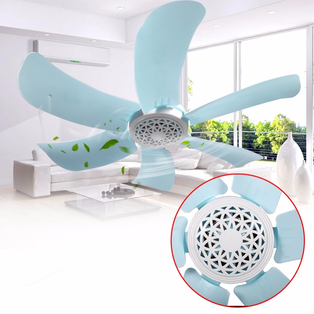 ! 8w energisparende liten takvifte sikkerhet sommerventilador 6 blader liten sommervifte