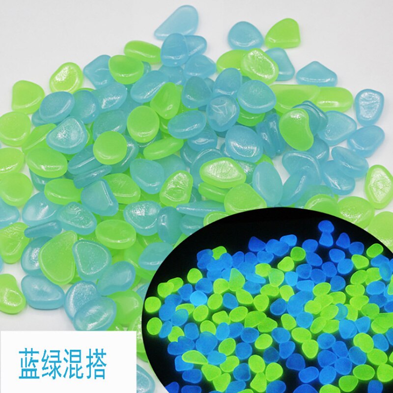 20 Pcs Gesimuleerde Kasseien Game Stukken Fluorescentie Acryl Onregelmatige Steen Voor Glow In The Dark Speelgoed: 15