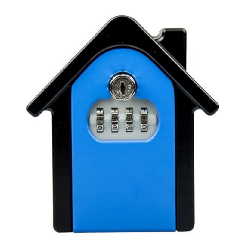 Newest Wall Mounted 4 Digit Combination Password Key Storage Security Safe Digital Lock Outdoor Indoor Key Lock Box Safe