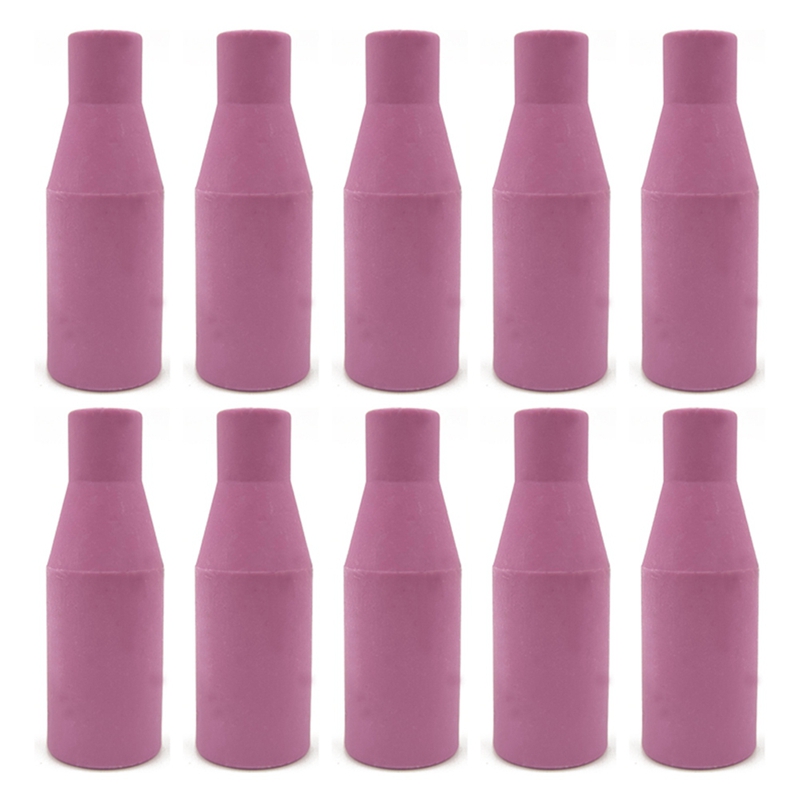 MIG Welding Torch MB15 AK15 Ceramic Conical Nozzle 10Pcs Pack for Binzel Torch Torch Gas Ceramic Nozzle