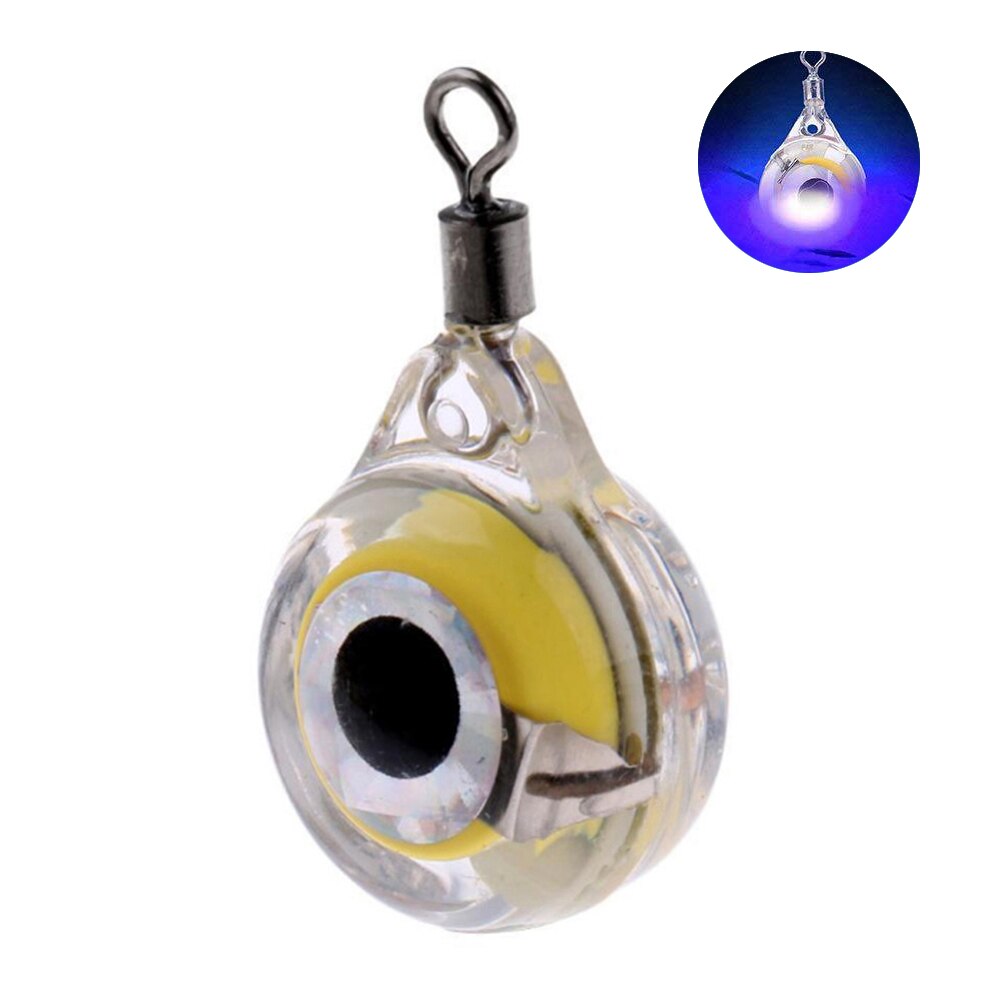 mini doprowadziło migające podwodne kalmary przynęty przynęty ryby przyciąganie lampa zewnętrzna światło przynęta na ryby świetlny wabik dla przyciągania ryb: Niebieski