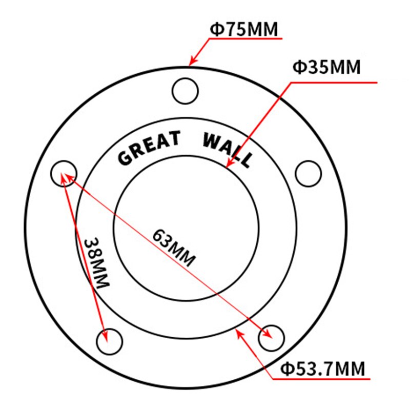 Metal Bicycle Toothless Flywheel 5-Hole Electric Vehicle Freewheel Metric Thread