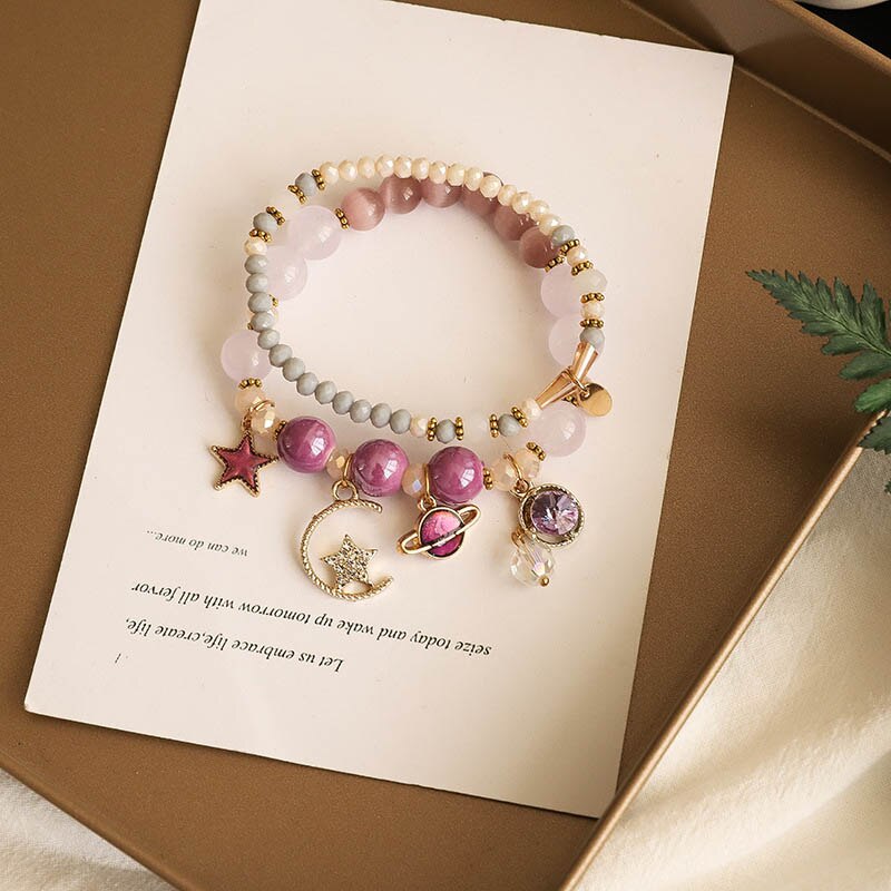 Mode eenvoudige kristal armband vrouwelijke persoonlijkheid wilde armband sieraden: 11