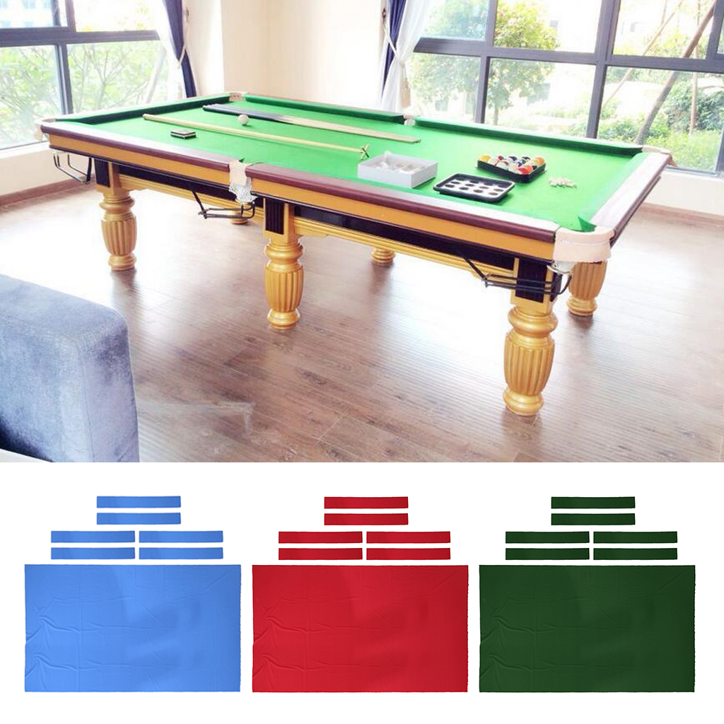 Feutre de Table de billard-remplacement de tissu de billard-pour Table de 8 pieds-parfait pour le joueur décontracté-sélectionnez les couleurs