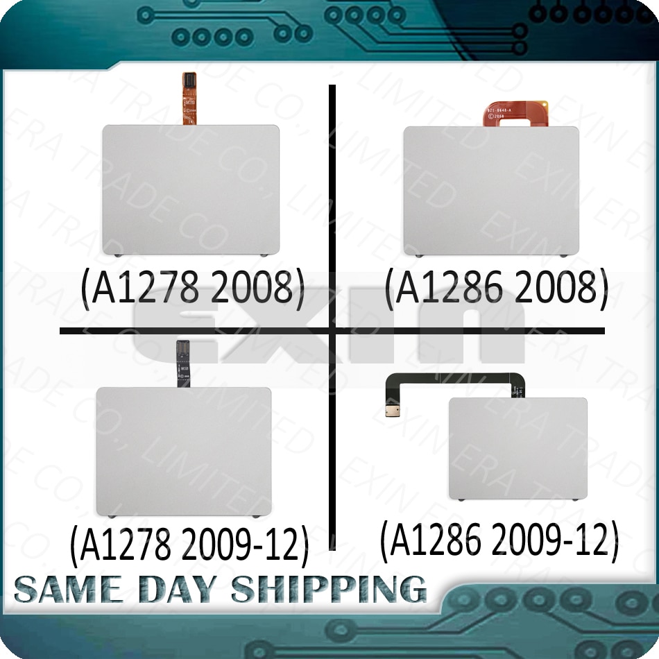 Panel táctil para Apple MacBook Pro, 13 ", A1278, Touchpad Trackpad con Cable Flex , , , , 821-0831-A, 821-1254-A