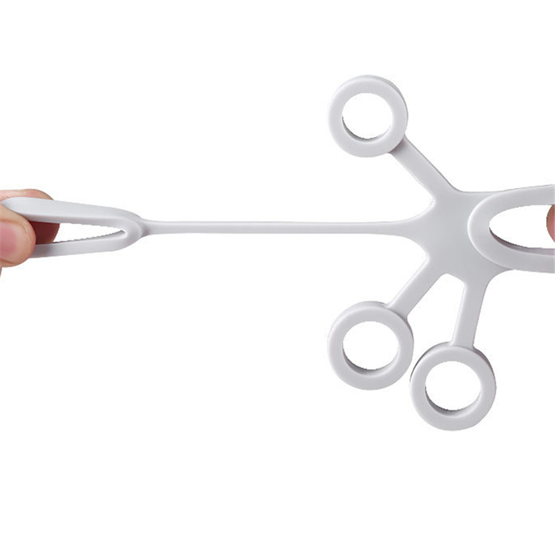 Silicone Hand Grip Finger Exerciser Guitar Simulator Training Stretcher Fitness Trainer Strength Resistance Bands Wrist Expander