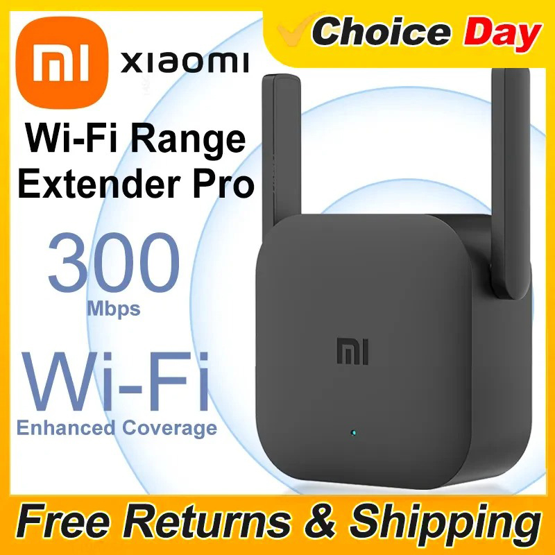Xiaomi Repeater Wifi Pro Mi Versterker Netwerk Expander Router Power Extender Roteador 300M 2.4G 2 Antenne Voor Router Home Office
