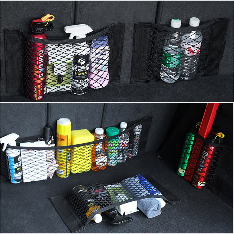 Car Trunk Net Nylon SUV Auto Cargo Storage Mesh Holder For BMW M3 M5 E46 E39 E36 E90 E60 F30 E30 E34 F10 E53 F20 E87 X3