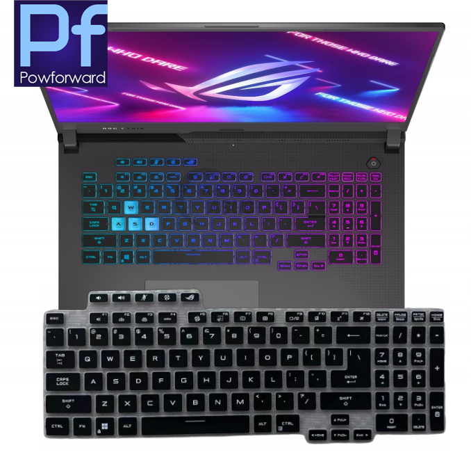 Funda de silicona para teclado de ordenador portátil ASUS ROG STRIX G17 G713RC G713RM G713RW G713R G713QM G713QC G713 G713QR G713QE G713QC G713Q