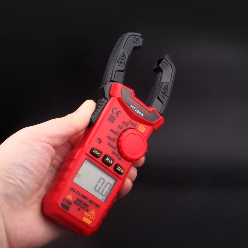 HT200A mini digital clamp meters clampmeter clamp meter multimeter