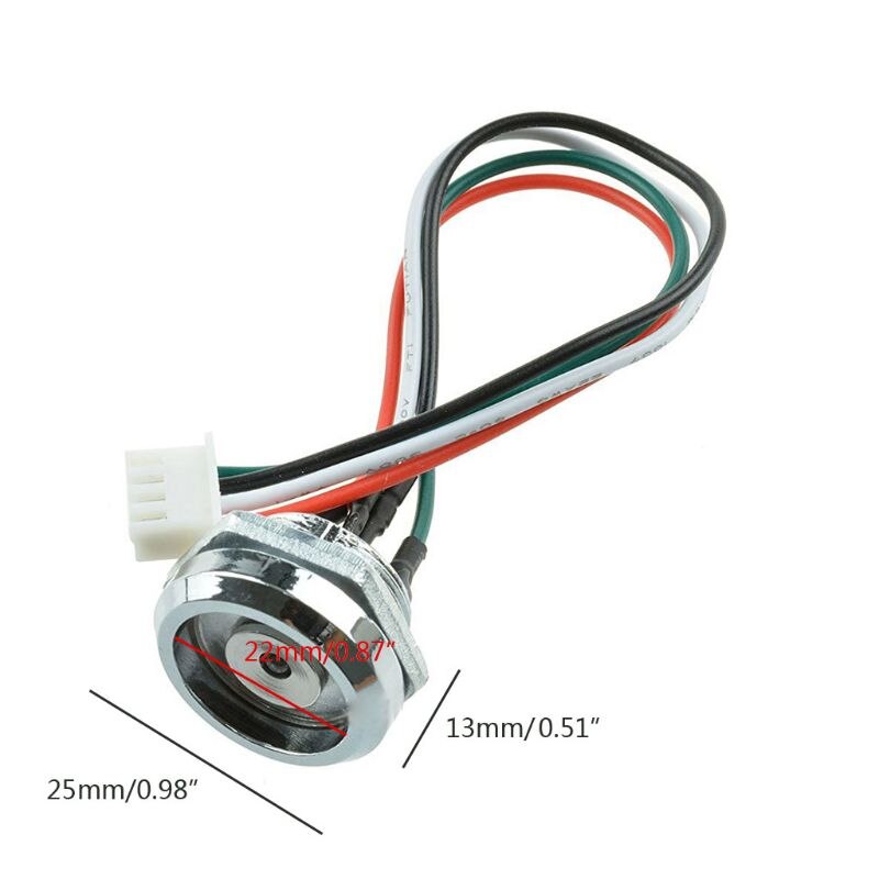 Tm kortläsare tagledare ibutton sond 4 rader med led nyckelsensor  ds9092