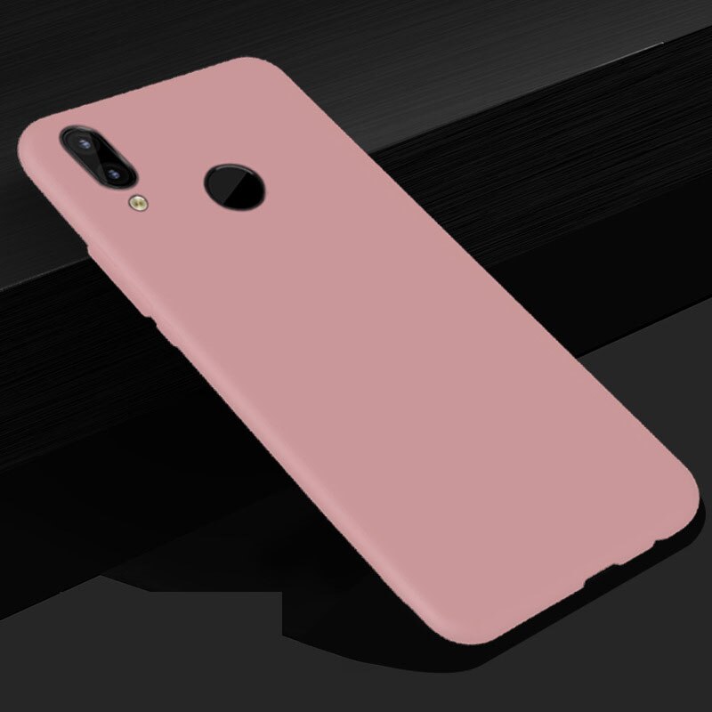 Ricestate Silicone Candy Case Voor Samsung Galaxy M10 M20 Cover Voor Samsung M20 M 20 Soft Matte TPU Ingericht Coque: For Samsung M20 / Pink