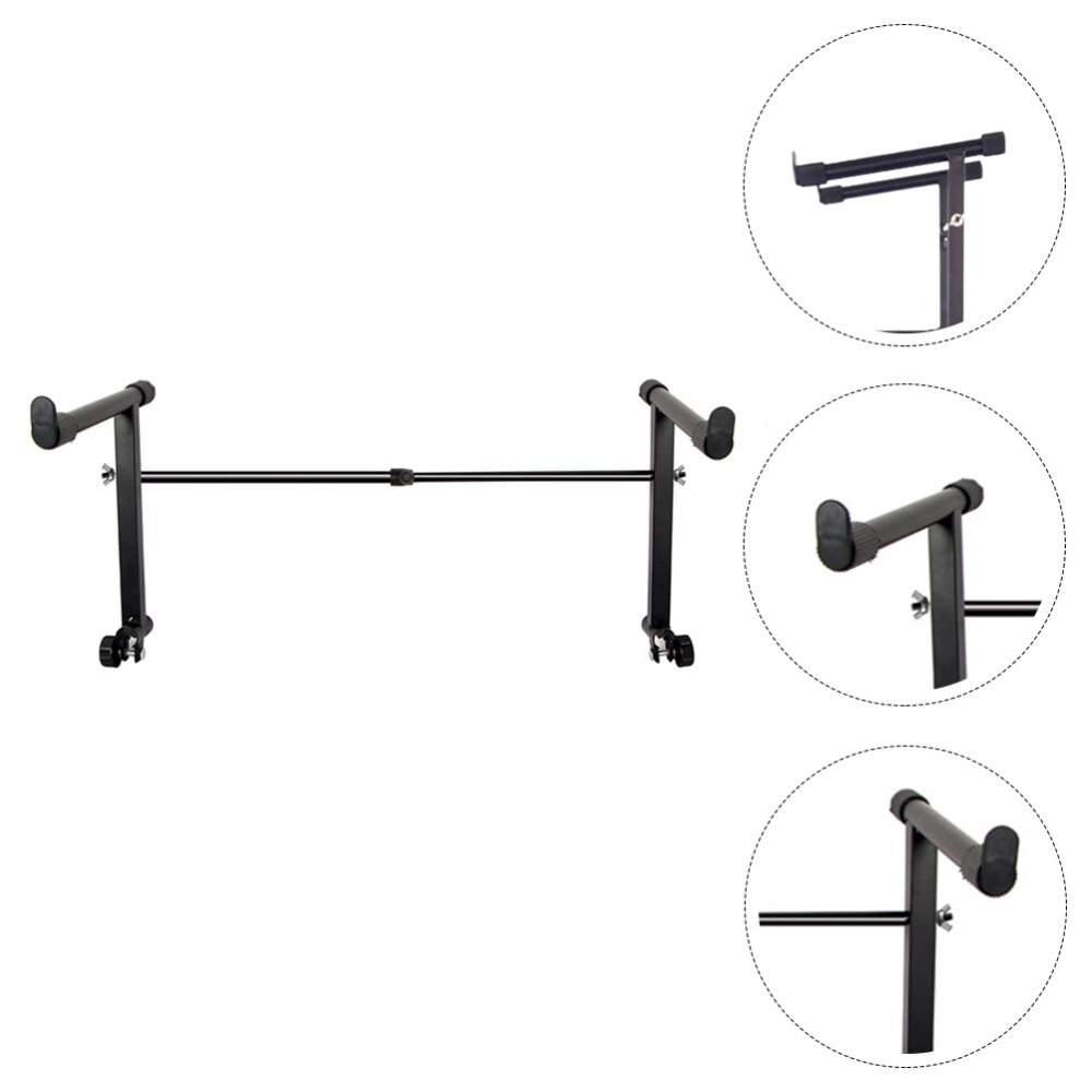 Soporte Universal para teclado eléctrico, estante para teclado de Piano (negro)
