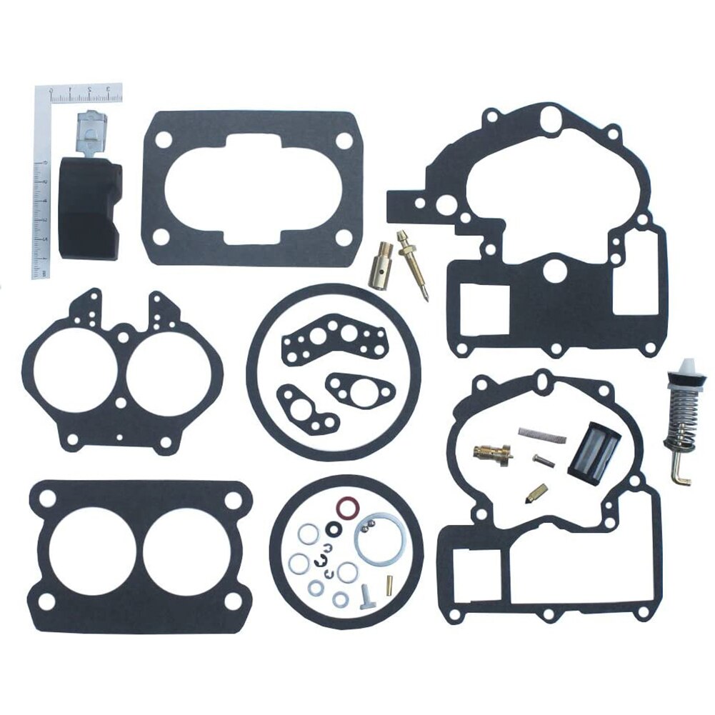 For Mercruiser Marine 2 Barrel Carburetor Rebuild Kit Replacement Ideal