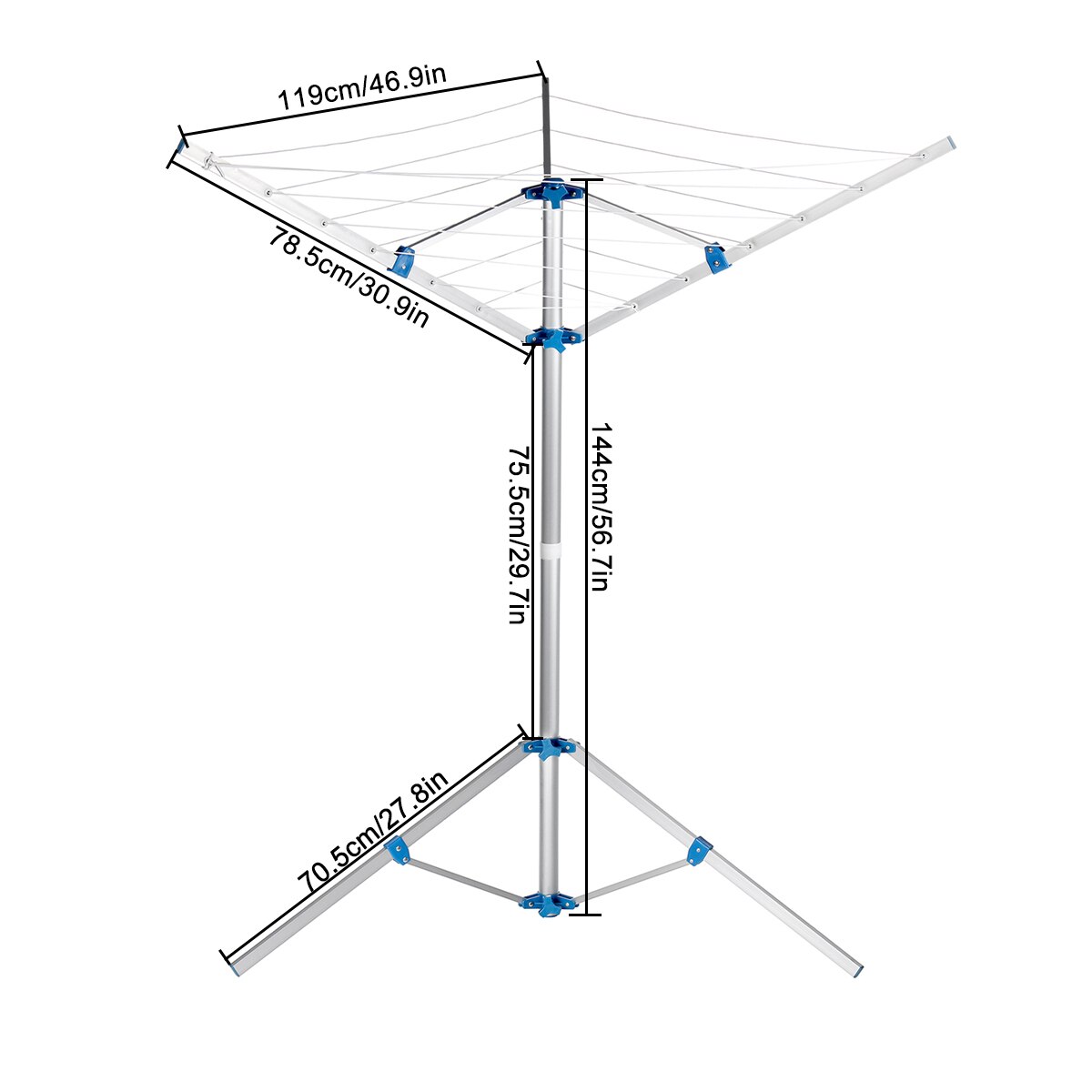 DECHOUS Lot De 10 Cintres Antidérapants En Acier