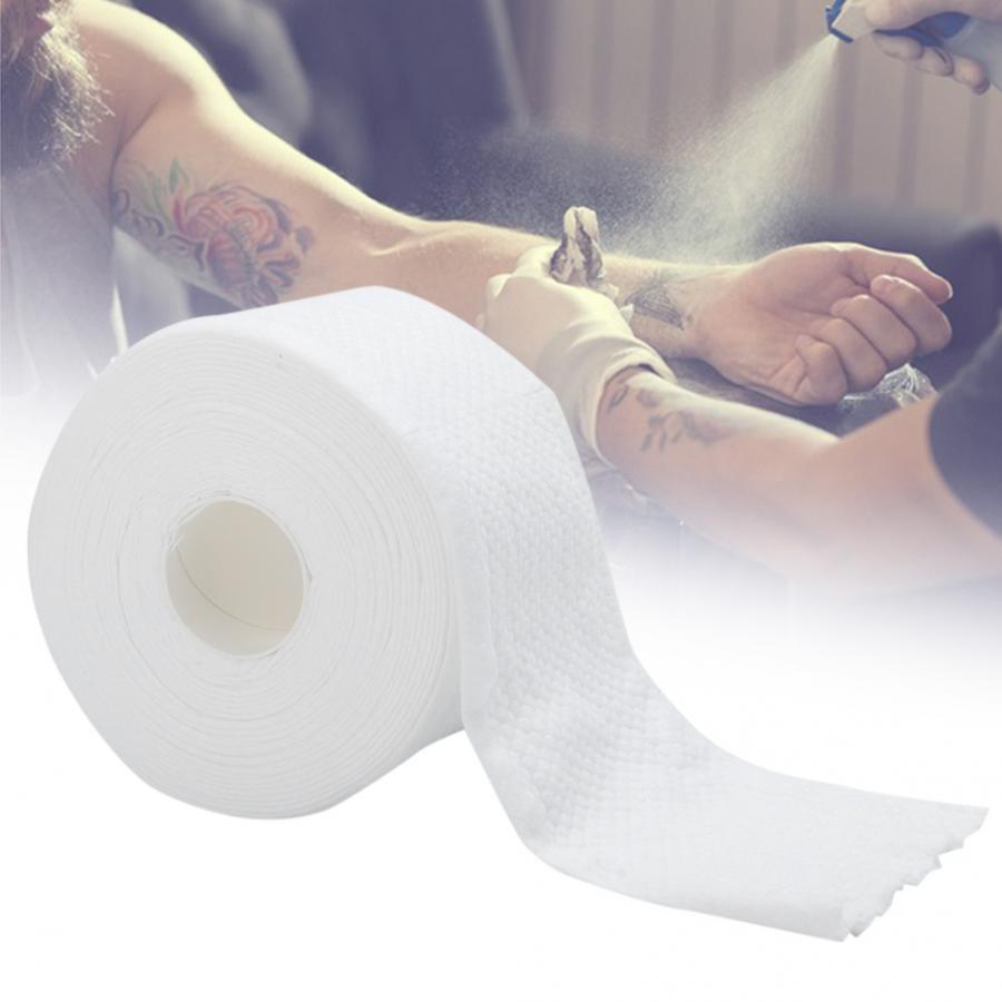 1 Roll Wegwerp Tattoo Veeg Papier Permanente Make-Up Tattoo Cleaning Tools Tattoo Supplies Vellen Papier Tattoo Veeg Papier