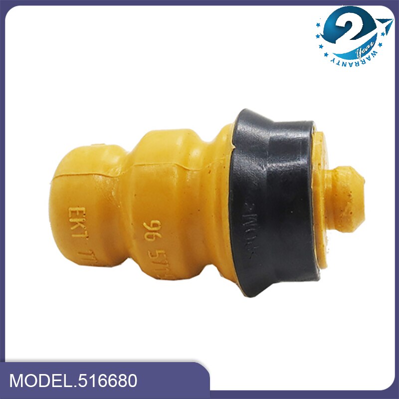 2pcs Rear Axle Suspension Rebound Rubber Buffer Block 516680 For Peugeot 207 301 Rear Shock Absorber Buffer Rubber Block