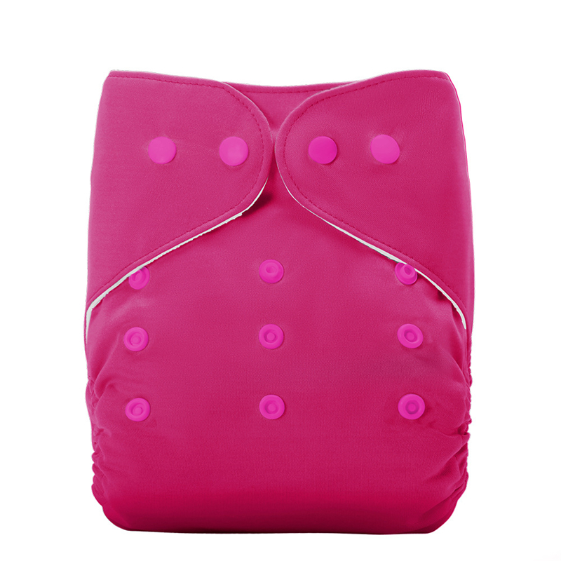 2022 Reusable Baby Cloth Diaper washable Solid Color Baby Nappy One Size Adjustable Many Colors Available Cloth Diapers: J